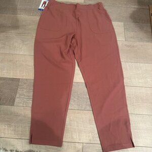 32 COOL WOMENS GARNET ROUGE 1675449 JOGGER PANTS NEW LARGE